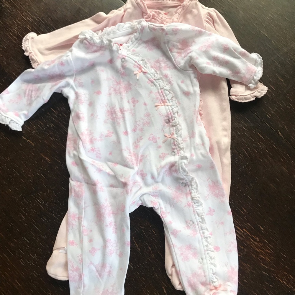 NWOT Sleep & play one pieces, two pack